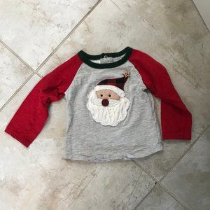 Mud Pie Santa Shirt